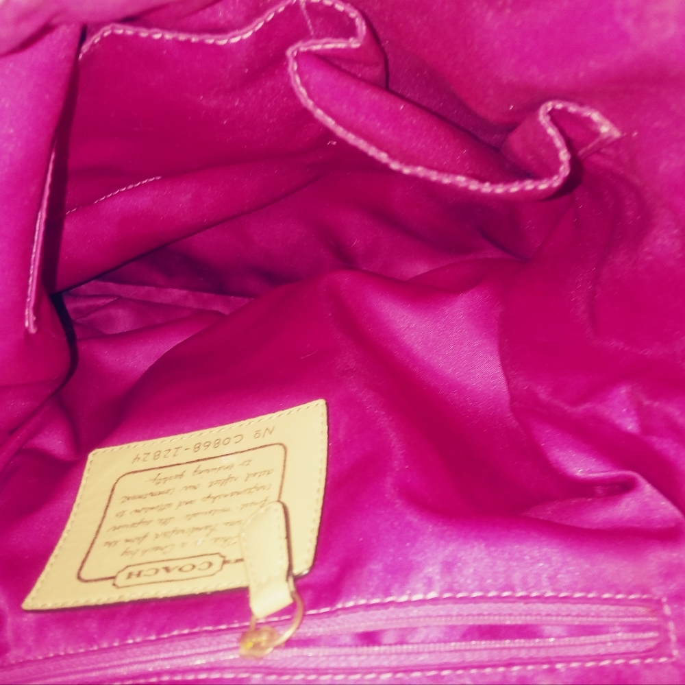Gently used authentic large Coach Tote bag